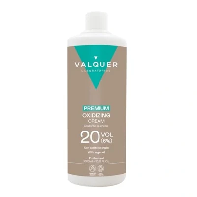 Image de Válquer │Eau oxygénée ultra crémeuse 20 volumes (6%) pour colorations capillaires │1000 ml