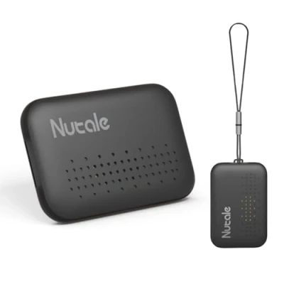 Image de Nutale Mini Localisateur D&#039;objets de Clé Portefeuilles 1Pcs Café Key Finder Téléphone Trouve Clés Porte et Traqueur Sonore pour Retrouver