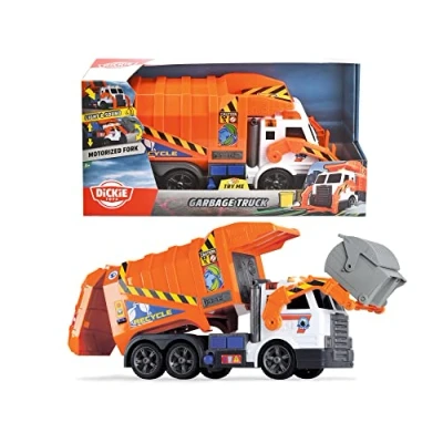 Image de Dickie Toys 203308369 Camion poubelle Garbage Truck Multicolore