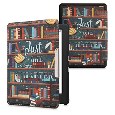 Image de kwmobile Étui Compatible avec Kobo Glo HD/Touch 2.0 Coque à Rabat magnétique Tablette eReader Similicuir Multicolore
