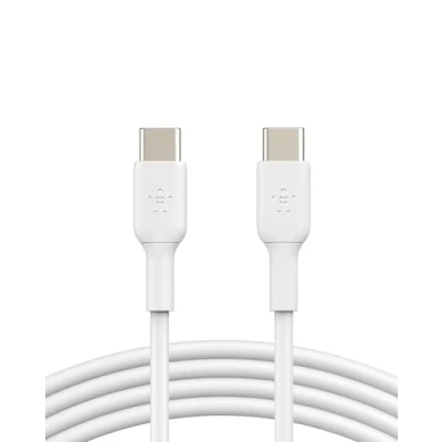 Image de Câble USB C vers de Belkin 1 Mètre / Blanc Plastique