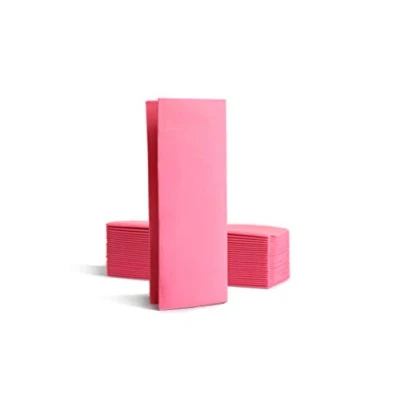 Image de Alvotex Chic Airlaid Lot de 50 Serviettes jetables Pliage 1/8 Aspect Tissu Fuchsia 32 x 40 cm