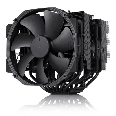 Image de Noctua NH D15 chromax.black Processeur Refroidisseur 15 cm Noir Neuf