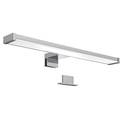 Image de B.K.Licht applique LED miroir salle de bain, lumière blanche neutre 4000K, luminaire maquillage, 7W, largeur 40cm