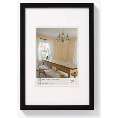 Image de Cadre photo walther design noir 9 x 13 cm en bois Peppers BP913B