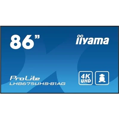 Image de iiyama 86 LCD 4K UHD Professional Digital Signage 24/7 Display, W128864474 (Digital Display)