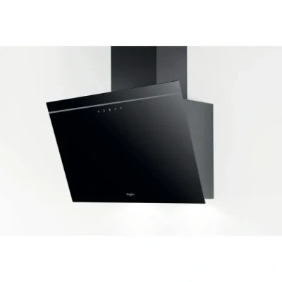 Image de Hotte Décorative Inclinée 60cm 650m3/h Noir AKR62FLTK