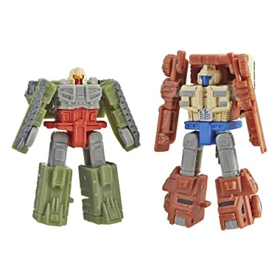 Image de Transformers Generations War for Cybertron: Siege Micromaster Wfc S6 Autobot Battle Patrol 2 Pack Action Figure Toys