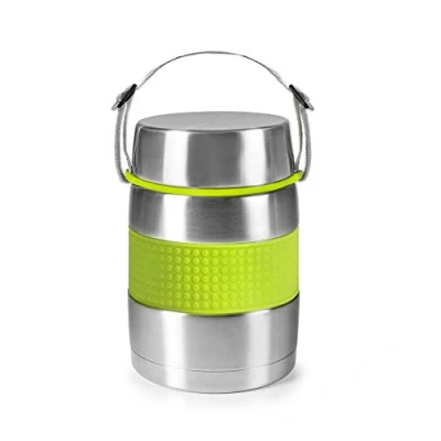 Image de Ibili 741410 Thermo pour Aliment Solide Inox Vert 1000 ml 13 x 17 cm