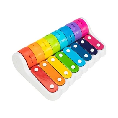 Image de Fat Brain Toys Rock &#039;n Roller Piano Jouets et Cadeaux pour Bébé à Partir de 18 Mois Plus, Jouet Développement Musical Enfants, Instrument d&#039;Apprentissage