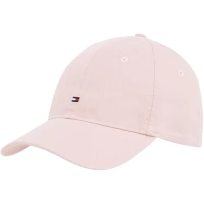 Image de Tommy Hilfiger Essential FLAG SOFT Unisex Casquette, Taille: One Size, Pink