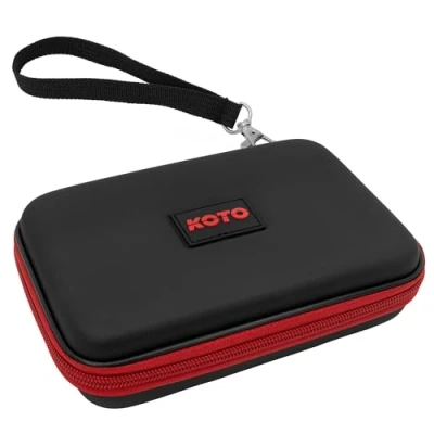 Image de KOTO Portefeuille Dart EVA Medium Rouge, étui, Mousse EVA, Compatible avec Les fléchettes à Pointe Acier et Souple