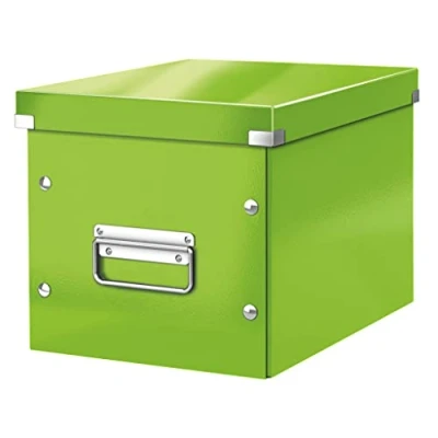 Image de Leitz Cube de Rangement, Taille Moyenne, Vert, Click &amp; Store, WOW, 61090054
