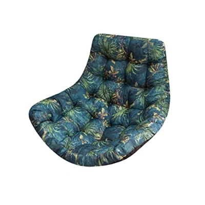Image de George Coussin de Jardin, Fauteuil Cocon, Suspendu, balancelle Taille L, 120 x 100 cm Herbes Vertes