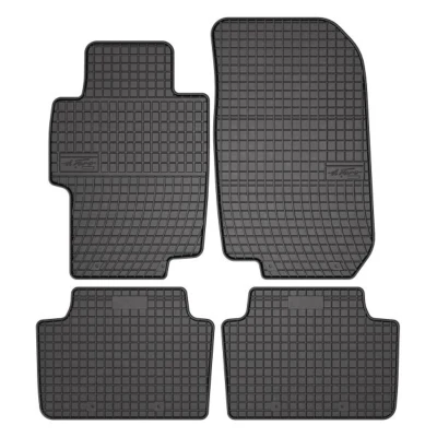 Image de FROGUM 0837 Ensemble de tapis sol Caoutchouc avant et arrière 4 noir Sur mesure
