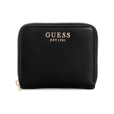 Image de Guess Laurel Small ZIP Around Portefeuille, Femme, Taille: One Size, Black