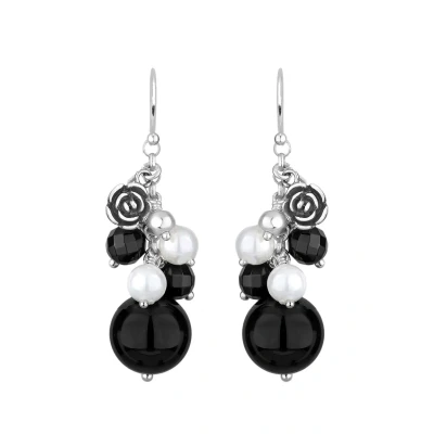 Image de Elli Statement Boucles d&#039;oreilles, Femme, Taille: One Size, Schwarz