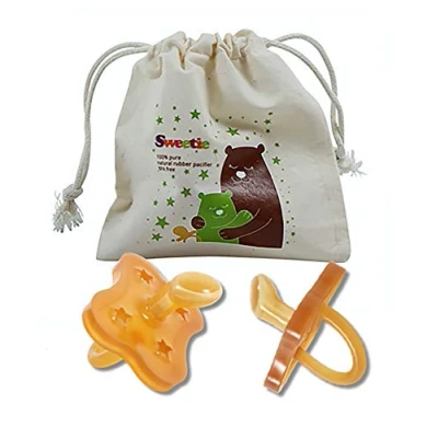 Image de SWEETIE Sucette orthodontique en caoutchouc forme d&#039;étoile (6 12 taille M)