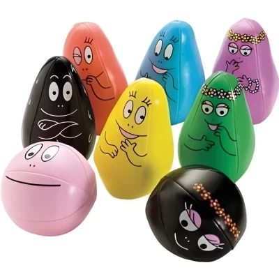 Image de Jeu de Quilles Barbapapa Amusement et Compétition pour Toute la Famille Neuf