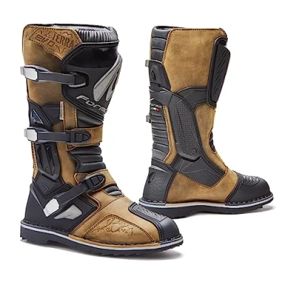 Image de Forma Bottes Moto Terra Evo WP Homologuee CE Marron T44