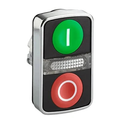 Image de CAB PULS DOBLE LUM VER ROJ RR IP66