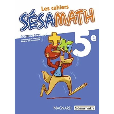 Image de Sésamath 5e (2021) Cahier élève Livre d’occasion Correct