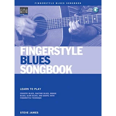 Image de Fingerstyle Blues Songbook [With Cd (Audio)] (Acoustic Guitar Private Lessons)