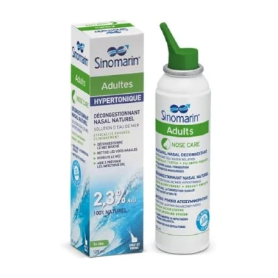 Image de Sinomarin Solution d&#039;Eau de Mer Nez Bouché Adultes 125 ml