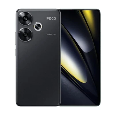 Image de POCO F6 5G Mobile, Noir (8 Go de RAM + 256 Go) Snapdragon 8s Gen 3 Écran AMOLED 120 Hz 6,67 po Triple caméra avec OIS 50 8 MP, Frontale 20 MP