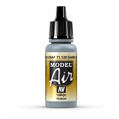 Image de Vallejo Model Air Flacon de peinture acrylique 17 ml Usaf Medium Grey