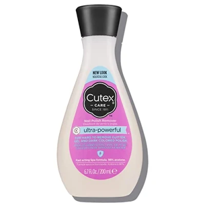 Image de Cutex, Dissolvant pour Vernis à Ongles, 200 Ml, Ultra Powerful