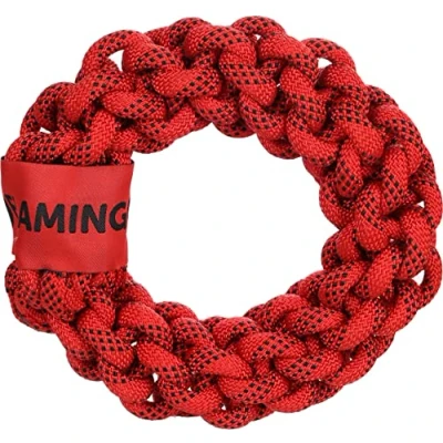 Image de Flamingo JCHIEN VOKAS Corde Anneau Rouge/Noir S 20CM