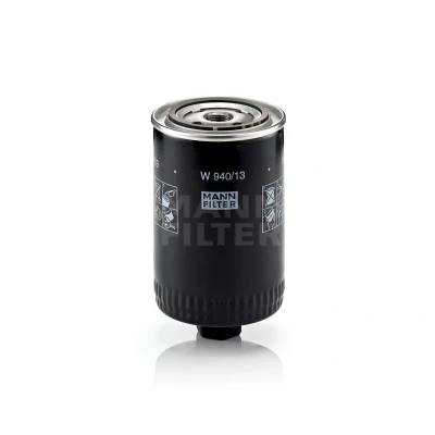Image de MANN FILTER W 940/13 Filtre à huile 3/4 16 UNF avec un clapet de non retour vissé AUDI: 100 C4 Berline, Avant