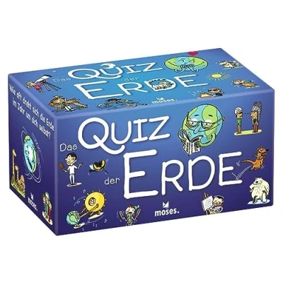 Image de Moses 90325 Le Quiz de la Terreau pour enfants à partir 8 ans Multicolore version allemande