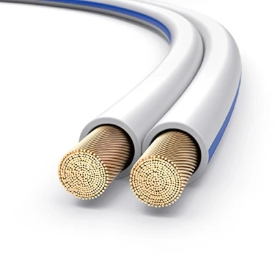 Image de PureLink SP001 025 Câble d&#039;enceinte 2 x 1,5mm² (99,9% OFC en cuivre massif 0,10 mm) haut parleur Hifi, 25m, bl 02