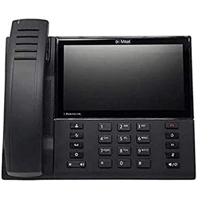 Image de MITEL MIVOICE 6940 TELÃ‰FONO IP Negro Terminal INALÁMBRICO LCD WiFi
