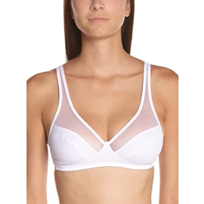 Image de DIM Generous Wireless BRA Soutiengorge triangle, Femme, Taille: 75C, White