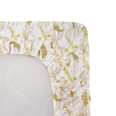 Image de Drap housse jersey DOMIVA Honey Moon 60 x 120 cm Coton extensible OEKO TEX