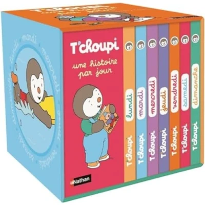 Image de Ma petite bibliothèque T&#039;choupi une histoire par jour (Etui)