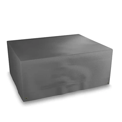 Image de Bosmere 6A555GY Housse de table rectangulaire 6 places, 100 % imperméable, protection UV, tissu Oxford 600D robuste, 170 x 94 71 cm