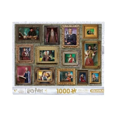 Image de AQUARIUS Harry Potter Witches &amp; Wizards Puzzle de 1000 pièces (puzzle pièces) Sans éblouissement Ajustement précis Produit sous licence officielle et objets collection