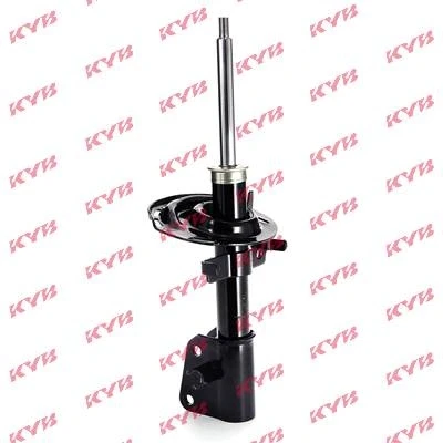 Image de KYB Premium 633717 Amortisseur Essieu avant Pression d&#039;huile Jambe de suspension, avec ressort détente Goujon en haut