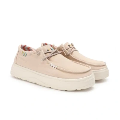 Image de Walk in Pitas Natal Baskets basses, Taille: 38, Beige Coton