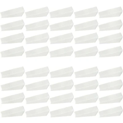 Image de 40 Pcs Éponges Maquillage , Eponge Triangle Sans Latex Éponge de en Forme pour Fond Teint Crème Liquide (Blanc)
