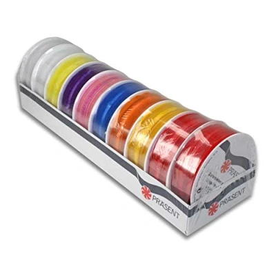 Image de Präsent Ruban à Tirer Venedig coloré 10 x 3 m bobines 25 mm