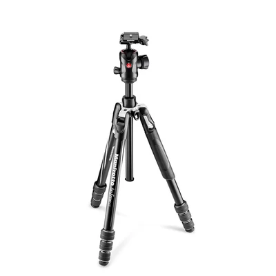 Image de Manfrotto MKBFRTA4GT BH trépied Caméras numériques 3 pieds Noir, Argent Neuf