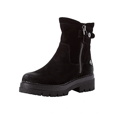Image de MARCO TOZZI Femme 2 86400 27 Botte Tendance, Noir, 38 EU