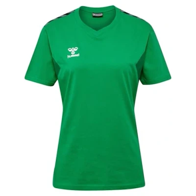 Image de Hummel Authentic Tshirt imprimé, Femme, Taille: 44, Jelly bean