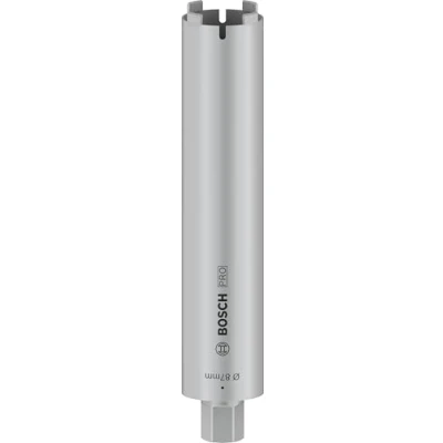 Image de Bosch 2608601407 Couronne de forage à sec diamantée 1 1/4&quot; UNC best for universal 87 mm 400 4 segments 11,5 Argent