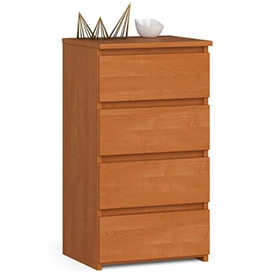 Image de AKORD Commode Tiroirs à roulettes Fonctionnel Idéal en Set Robuste Design Universel Aulne